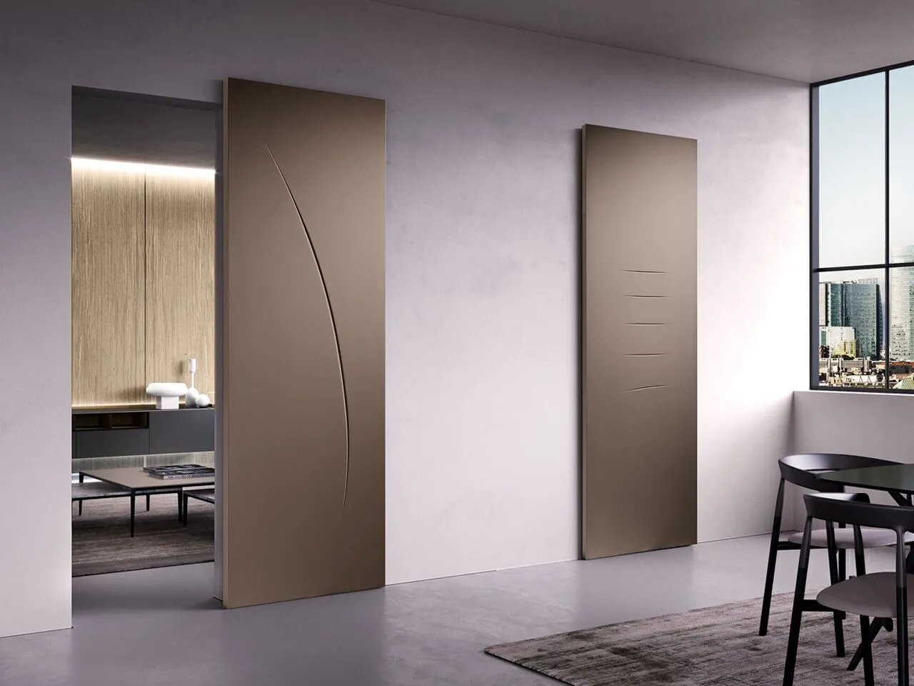 FILA Sliding Door with Invisible Rail